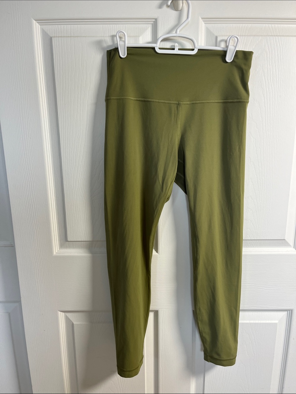 Lululemon Olive Green High-Waist Leggings size 10